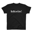 なつやまなつたろうのhilarious(発音記号)（白文字）🇺🇸 スタンダードTシャツ