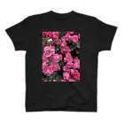 保護猫支援ショップ・パール女将のお宿の薔薇🌹 スタンダードTシャツ