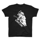 dizzyhazyのALBERT.KING ホワイト スタンダードTシャツ