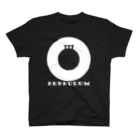 mosmos storeのEnigma Pendulum -white- Regular Fit T-Shirt