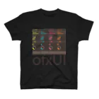 Teruaki TsubokuraのI LOVE "ofxUI" (Black) Regular Fit T-Shirt