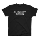 KING_KINGのCHIMNEY-TOWN-BLACK-T Regular Fit T-Shirt