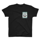 No.326のステッカーロゴ(グレー) スタンダードTシャツ