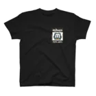 No.326のステッカーロゴ(ブラック) スタンダードTシャツ