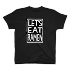 demi channelのRAMEN BLACK Regular Fit T-Shirt