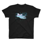 nya-mew（ニャーミュー）のぷかぷかひるね スタンダードTシャツ