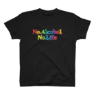 He-Va-Noの🆃 ダメな夜TEE（黒） Regular Fit T-Shirt