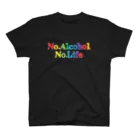 He-Va-Noの🆃 ダメな夜TEE（黒） スタンダードTシャツ