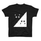 kiito_SUZURIのシロクロ猫 Regular Fit T-Shirt