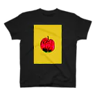 四足歩行と宙返りのAPPLEりんご スタンダードTシャツ