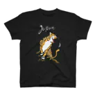 chimpanのスカジャン風な猫 티셔츠