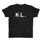 KL-storeのバックプリントT #01 革の部位 スタンダードTシャツ