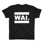 立花けんのグッズ屋さんのWAIT(全16色) Regular Fit T-Shirt