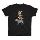 キクチミロのアフリカの音楽隊 濃色 スタンダードTシャツ