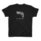 出張!スーパーハイパーギャラクシーショップヨタのピカ銃黒Tシャツ #05 スタンダードTシャツ