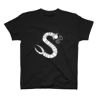 ScolopendraのScolopendraロゴ 白 スタンダードTシャツ