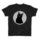 ekoeko ショップの黒猫 Tシャツ スタンダードTシャツ