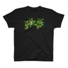 ジェーンのみせ(いっ福商店)のAWAODORI迷彩GREEN スタンダードTシャツ