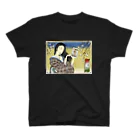 nidan-illustrationの"錦板を遣ふ女の図" #1 スタンダードTシャツ