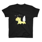 はちゅ部屋-爬虫類・両生類好きのデザイングッズ-のへたうまレオパ スタンダードTシャツ