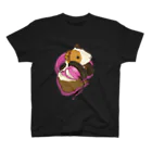 Lichtmuhleのヘッドフォンモルモット ピンク Regular Fit T-Shirt