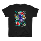 Nobby's SUZURI shopのタコさんと踊ろう スタンダードTシャツ