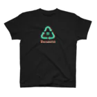 またまたのRe:sauna 黒 スタンダードTシャツ