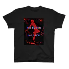 チマミレアトリエのNO BLOOD NO LIFE スタンダードTシャツ