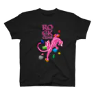 HIGEQLOのClimbing Pink Panther Regular Fit T-Shirt