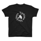 YASHIMA-SLACKLINESのYSロゴ-ホワイト Regular Fit T-Shirt