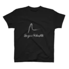 GeekWearの完全に理解した曲線 BigLogo DarkMode <GeekWear /> Regular Fit T-Shirt