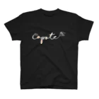 Capoteのカポテ ロゴ(白文字) スタンダードTシャツ