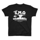 SAUNA JUNKIES | サウナジャンキーズのS.M.G/サウナ・水風呂・外気浴（白プリント） Regular Fit T-Shirt
