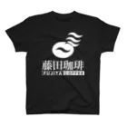 FUJITA COFFEEの藤田 白ロゴアイテム スタンダードTシャツ