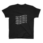 ZeeQxHymnのarchitect #1 (black) スタンダードTシャツ