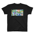 NEKONOKOのNEKONOKO×土方ゑいコラボ「動物園」 Regular Fit T-Shirt