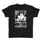 Cɐkeccooのおばけちゃんばぁ!(Boo!ゴースト)墓地で練習中-白-らくがきシリーズ Regular Fit T-Shirt