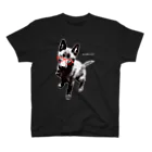甲斐主オンラインショップの甲斐犬Tシャツ（濃色用） Regular Fit T-Shirt