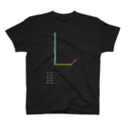TOR DESIGNのRail Line Alphabet T-shirts 〈 L 〉 티셔츠