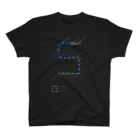 TOR DESIGNのRail Line Alphabet T-shirts 〈 S 〉 Regular Fit T-Shirt