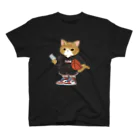 CAT'EM キャッテム　スニーカーを履いた猫のブランドのBASKE CAT　スニーカーを履いた猫のブランド スタンダードTシャツ