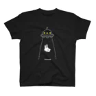 soratoのUFOにつれてかれるうさぎ スタンダードTシャツ