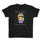 TOSHINORI-MORIのモンステラとグラ スタンダードTシャツ