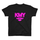 KMY.のKMYロゴPINK Regular Fit T-Shirt