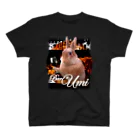 うさぎのうみちゃんねるショップのマダムうさぎ-うさぎのうみ スタンダードTシャツ