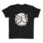 ぽん猫@SUZURI店のThe Cute Corydoras Regular Fit T-Shirt