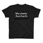 MovienteのフロントMoviente　黒 スタンダードTシャツ