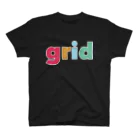 stormcat24さんのgrid t-shirt スタンダードTシャツ