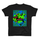 Ａ’ｚｗｏｒｋＳのGRAFFITI WORM FRACTAL Regular Fit T-Shirt