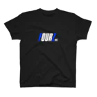 FOURZ inc.の黒ver. スタンダードTシャツ